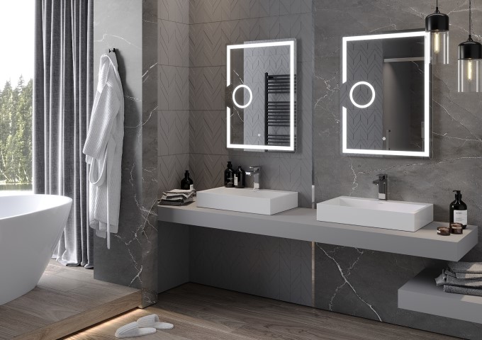 Espelhos de casa de banho 50x70cm