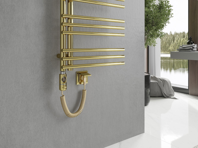 Aquecedor elétrico dourado Mexen