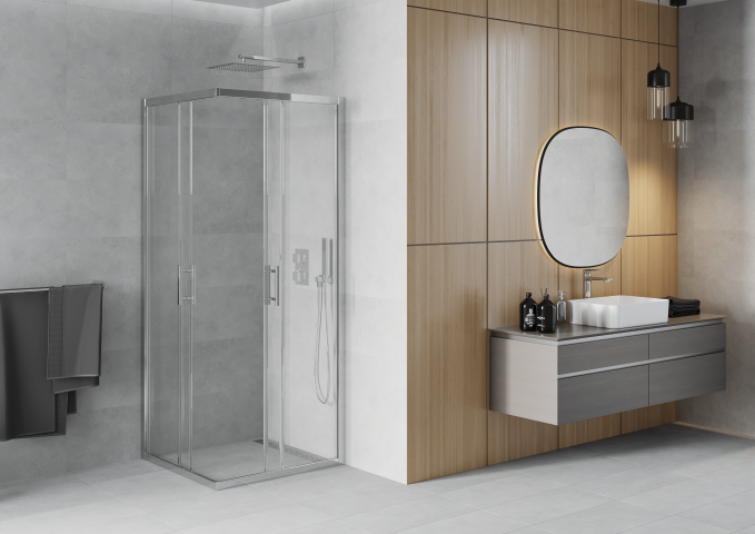 Cabines de duche de parede