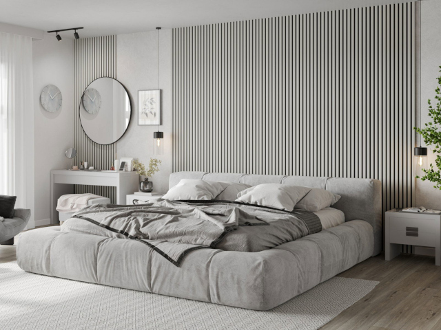 Lamelas de parede brancas Mexen