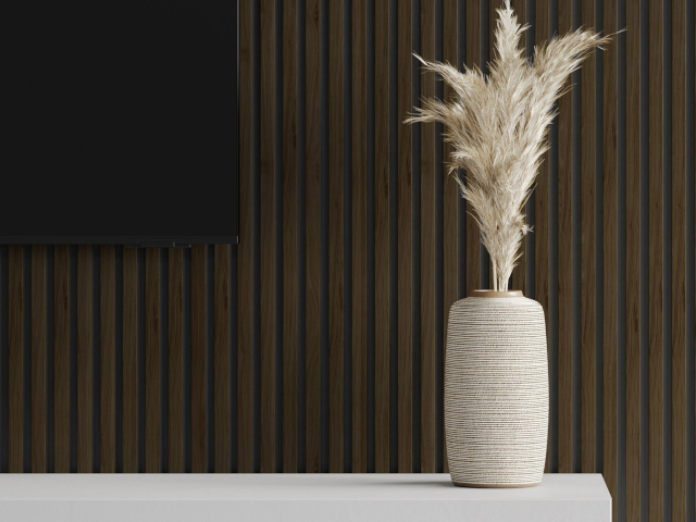 Lamelas no tom wenge