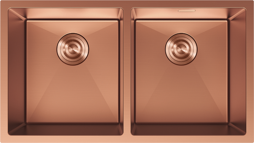 Lavatório de aço cobre