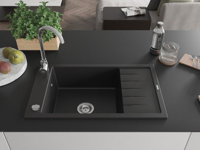 Lava-louças com escorredor