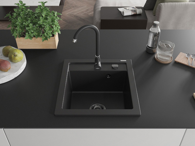 Lava-louça de aço 60 cm