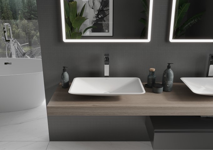 lavatórios de conglomerado