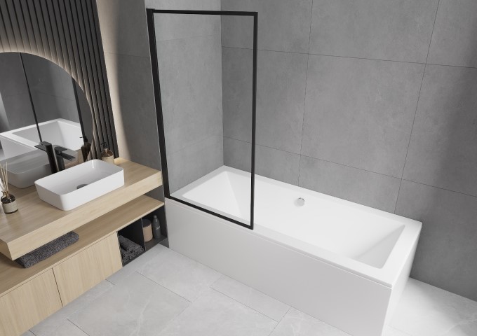 Torneiras de lavatório altas pretas