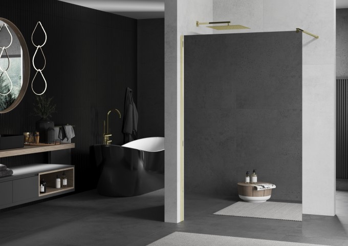 Divisórias de duche vidro temperado