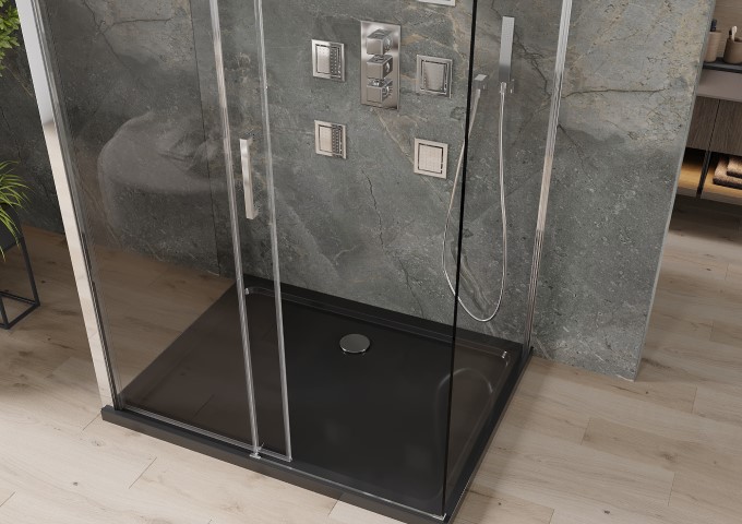 Cabines de duche de parede 80x80 cm