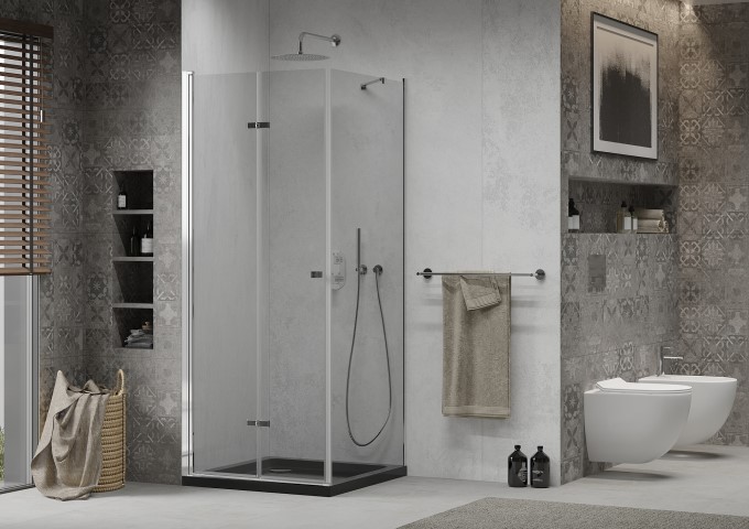 Cabines de duche de parede 80x100 cm