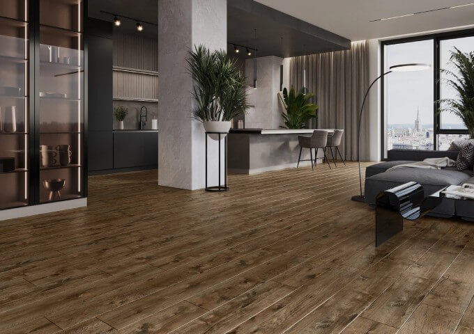 Mexen Orange Breach pavimentos vinílicos de engate