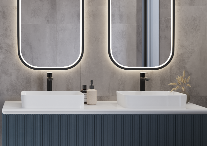 Tampas para lavatórios cerâmicos