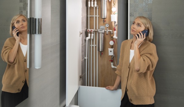 Como esconder tubagens numa casa de banho pequena – revestimentos, móveis ou truques decorativos?