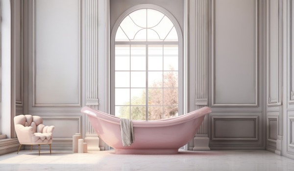 Casa de banho em estilo francês - ideias para um interior elegante e acolhedor