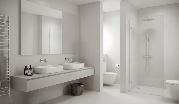 Casa de banho minimalista — como decorar um espaço simples, elegante e funcional? 