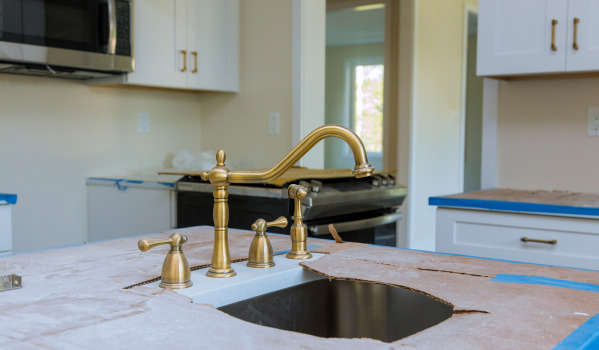 Cozinha estilosa - torneiras de cozinha retro