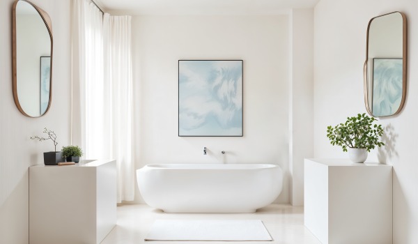 Casa de banho com poucas telhas – onde usar azulejos e com o que substituí-los? Inspirações e arranjos