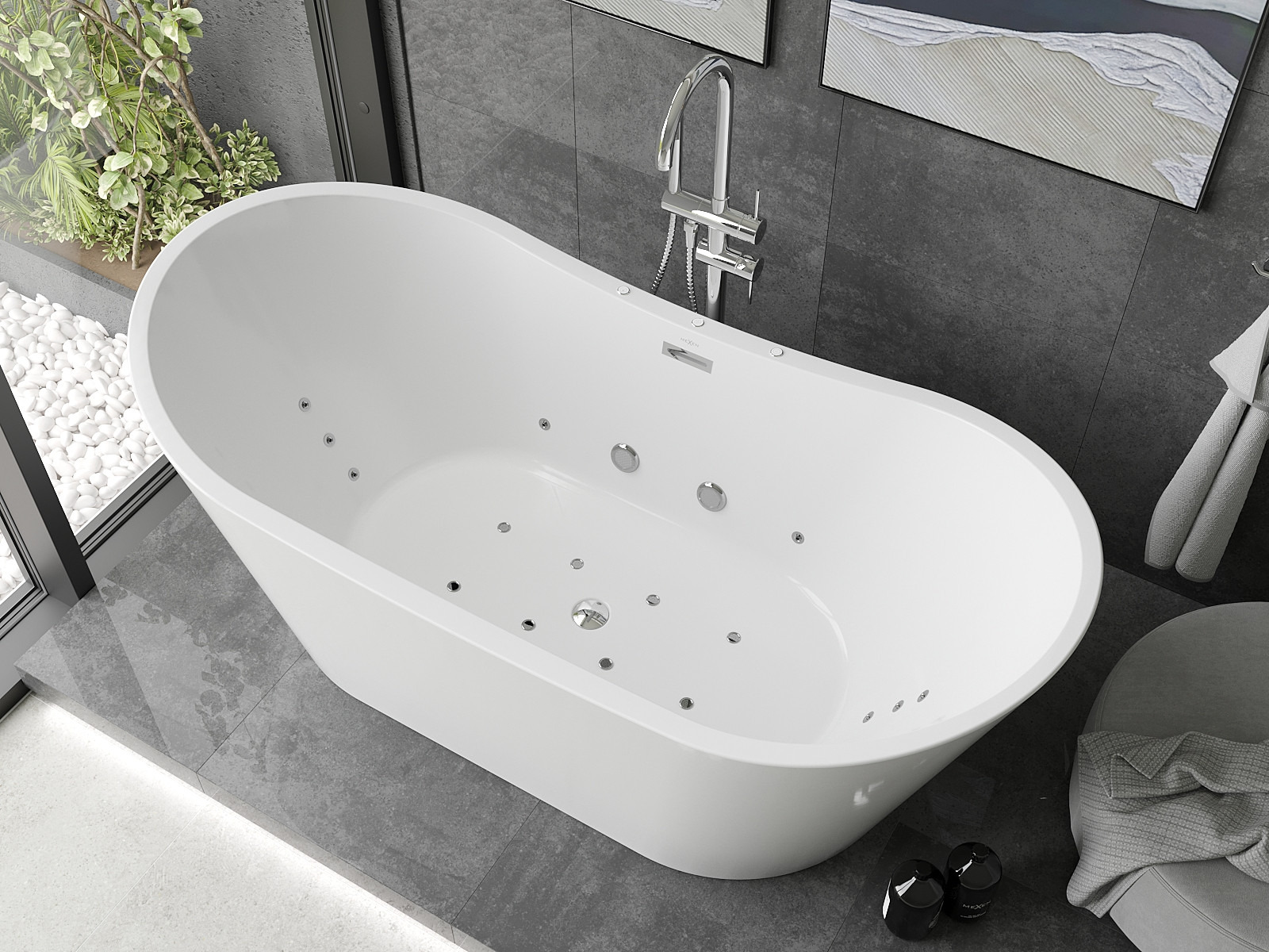 Casa de banho em estilo spa