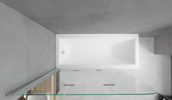 Banheira e duche em um só