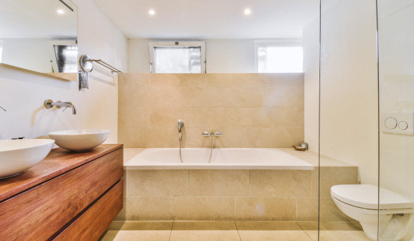 Estrutura de banheira - como construir uma estrutura de banheira retangular e de canto?