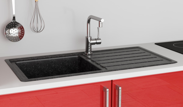 Bom lava-loiça de granito para a cozinha - qual escolher? 5 características mais importantes