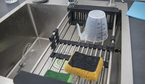 Escorredores e organizadores para lava-loiça