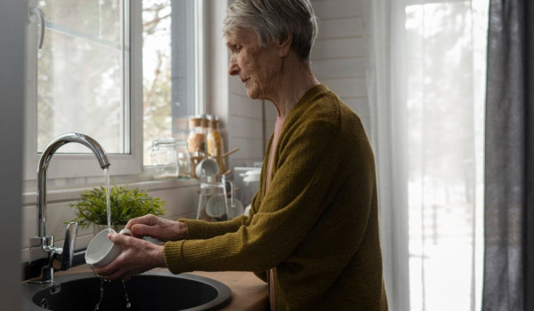 É uma boa ideia ter um lava-loiça sob a janela?