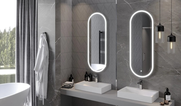 Quais são os tipos de espelhos de casa de banho?