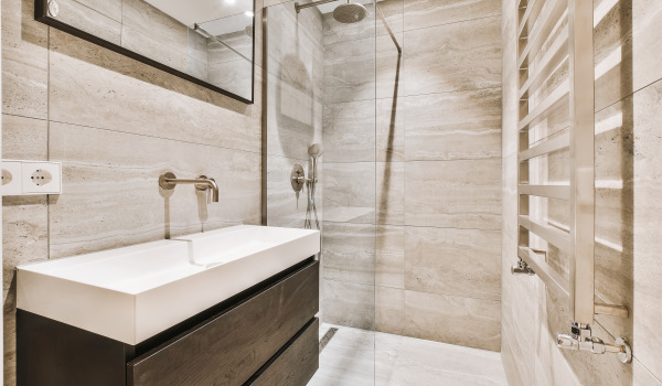 Sistema de chuveiro embutido - funcionalidade e design moderno